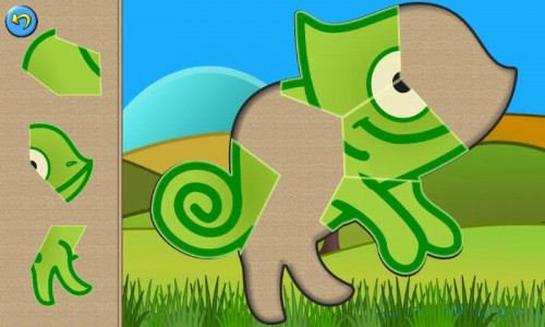 اسکرین شات بازی Dino Puzzle Kids Dinosaur Game 2