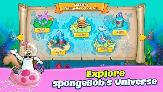 اسکرین شات 3 بازی SpongeBob Adventures: In A Jam