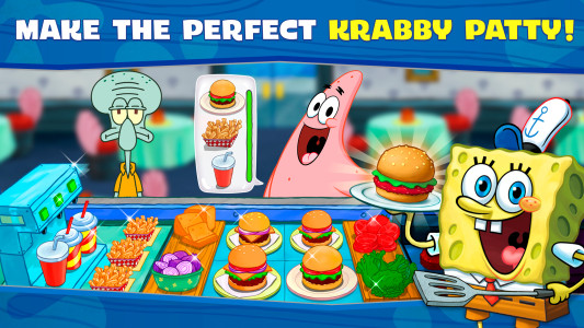 اسکرین شات 2 بازی SpongeBob: Krusty Cook-Off