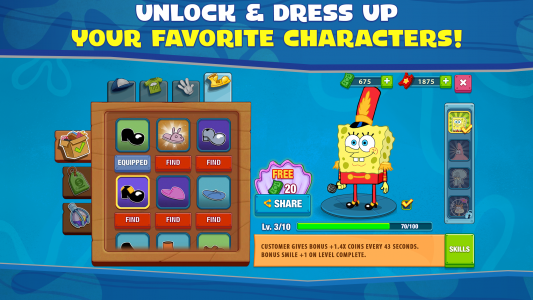 اسکرین شات بازی SpongeBob: Krusty Cook-Off 6
