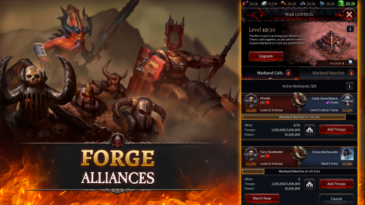 اسکرین شات 3 بازی Warhammer: Chaos & Conquest