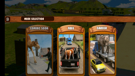 اسکرین شات بازی ماشین حمل حیوانات 2