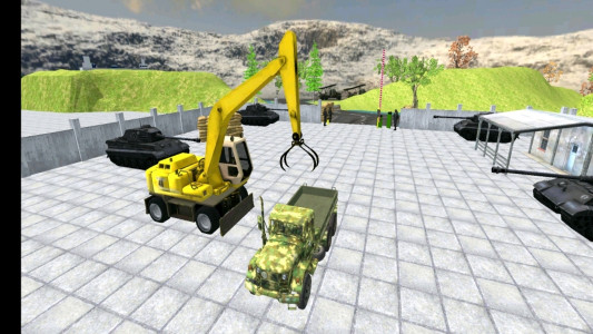 اسکرین شات بازی بازی کامیون نظامی 8