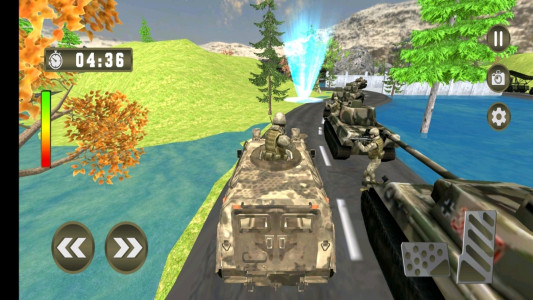 اسکرین شات بازی بازی کامیون نظامی 6