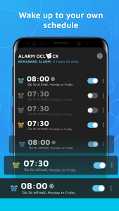 اسکرین شات برنامه Alamy - Bedside Clock - Alarm Clock For Free 5