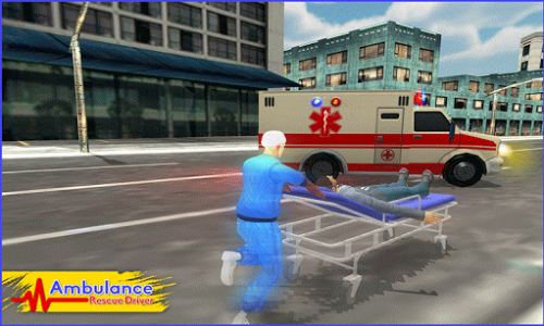 اسکرین شات بازی Ambulance Rescue Driver 2017 4