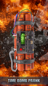 اسکرین شات 2 برنامه Time Bomb Prank, Gun Simulator