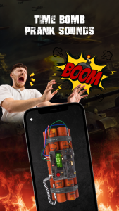 اسکرین شات برنامه Time Bomb Prank, Gun Simulator 2