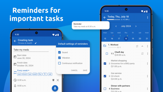 اسکرین شات برنامه My Daily Planner: To-Do List 7