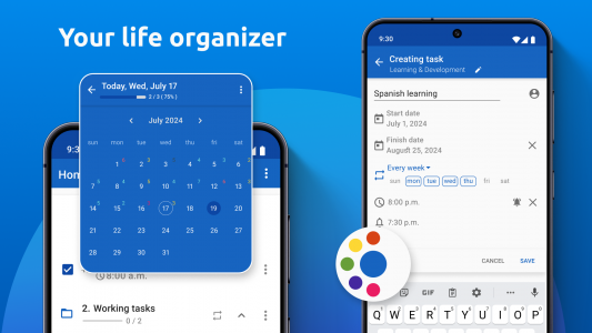 اسکرین شات برنامه My Daily Planner: To-Do List 6