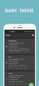 اسکرین شات 5 برنامه 10000 hours - skill tracker
