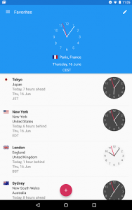 اسکرین شات برنامه World Clock by timeanddate.com 8
