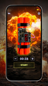 اسکرین شات بازی Timebomb Prank, Gun Simulator 2