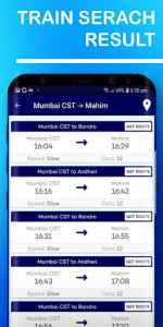 اسکرین شات برنامه Mumbai Local Train Route Map & Timetable 8