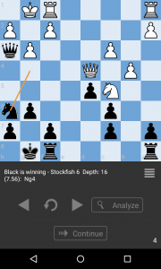 اسکرین شات 2 بازی Chess Tactic Puzzles