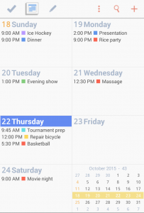 اسکرین شات برنامه To-Do Calendar Planner 6