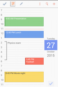 اسکرین شات برنامه To-Do Calendar Planner 3