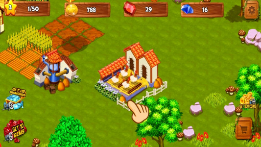 اسکرین شات بازی بازی مزرعه داری 1