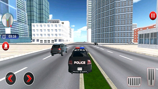 اسکرین شات بازی ماشین پلیس آتش نشانی آمبولانس 4