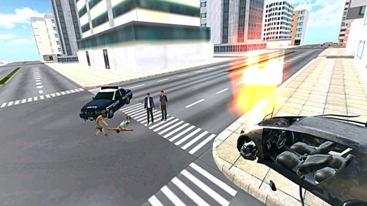 اسکرین شات بازی ماشین پلیس آتش نشانی آمبولانس 3