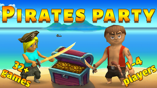 اسکرین شات بازی Pirates party: 1-4 players 1
