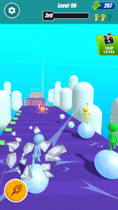 اسکرین شات بازی Snow Ball Run 3