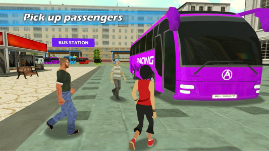اسکرین شات بازی Euro Bus Simulator Games 2022 4