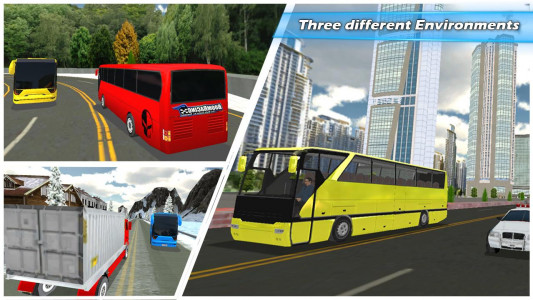 اسکرین شات بازی Euro Bus Simulator Games 2022 6