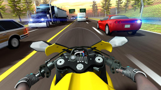 اسکرین شات بازی Highway Moto Rider 2 - Traffic Race 7