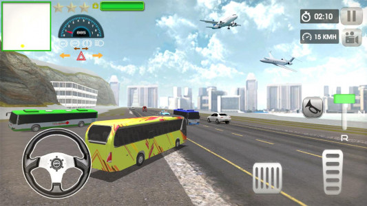 اسکرین شات بازی Mountain Bus Racing 3D 1