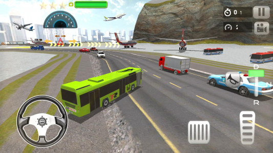 اسکرین شات بازی Mountain Bus Racing 3D 3