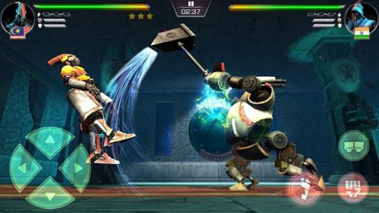 اسکرین شات بازی Clash Of Robots- Ultimate Fighting Battle 3D 2
