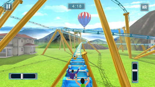 اسکرین شات بازی Reckless Roller Coaster Sim 6