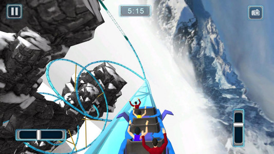 اسکرین شات بازی Reckless Roller Coaster Sim 2
