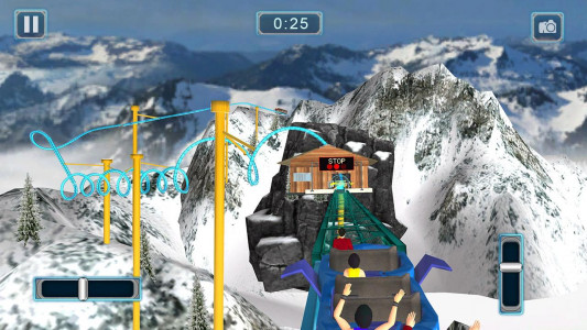 اسکرین شات بازی Reckless Roller Coaster Sim 5