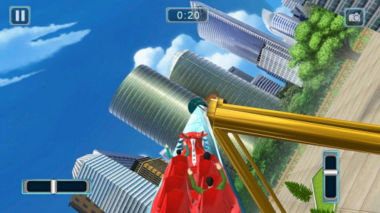 اسکرین شات بازی Reckless Roller Coaster Sim 4