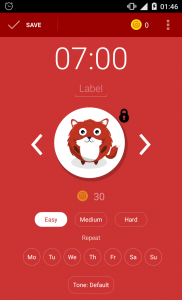 اسکرین شات 4 برنامه Alarm clock