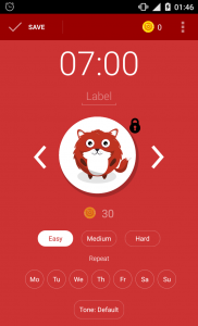 اسکرین شات برنامه Alarm clock 4