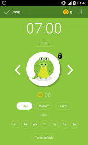 اسکرین شات برنامه Alarm clock 3