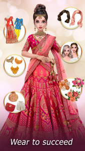 اسکرین شات 2 بازی Indian Wedding Dress up Makeup