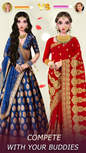 اسکرین شات بازی Indian Wedding Dress up Makeup 3