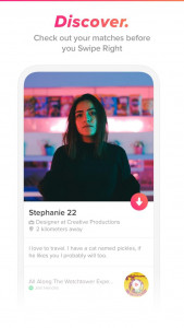 اسکرین شات 2 برنامه Tinder Lite