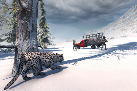 اسکرین شات برنامه Arctic Leopard Simulator Game 2
