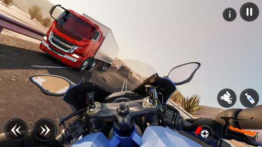 اسکرین شات 5 بازی Speed Bike Racing Game: Biker