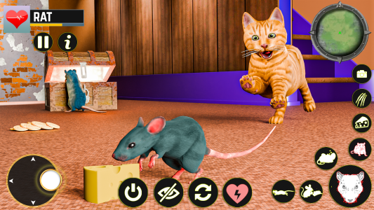 اسکرین شات 2 بازی Stray Mouse Family Simulator