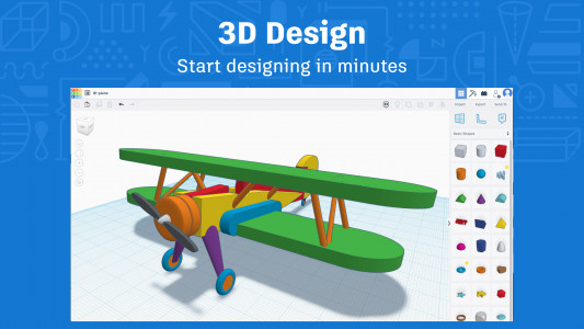 اسکرین شات برنامه Tinkercad 1