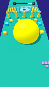 اسکرین شات بازی Big Color Ball 3D 6