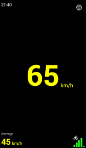 اسکرین شات برنامه GPS Speedo 3