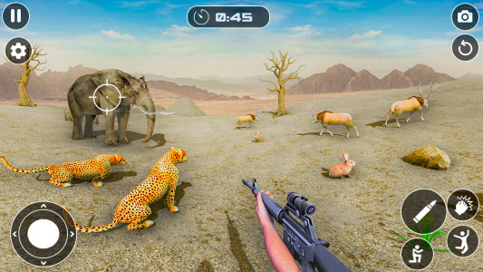 اسکرین شات بازی Animal Hunting Desert Shooting 4