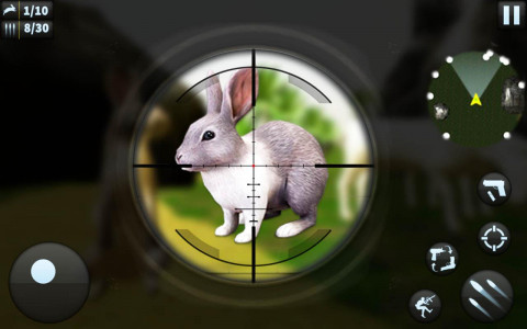 اسکرین شات بازی Rabbit Game Sniper Shooting 1